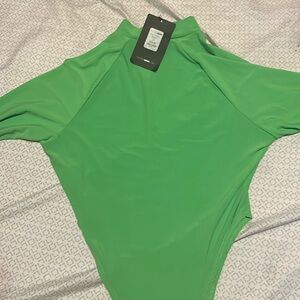 Like green high waisted bodysuit